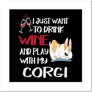 I Want Just Want To Drink Wine (126) Posters and Art